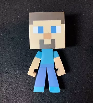 Mojang Notch Minecraft - STEVE 6  Vinyl Large Figure (Ball Jointed Head) • $7.99