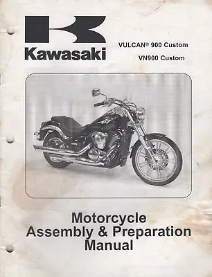 2007 Kawasaki Vulcan 900 Custom Assembly/preparation Manual 99931-1469-01 (348) • $18.13