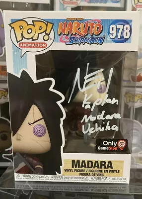 Funko Pop: #978 Madara Uchiha From Naruto Signed By Neil Kaplan - JSA Cert • $120