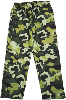 NORTY Men's 100% Cotton Printed Flannel Sleep Lounge Pajama Pant - 4 Prints • $14.90