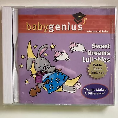 BABY GENIUS - Instrumental Series - Sweet Dreams Lullabies CD NEW/SEALED X • $8.99