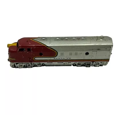 HO Scale Tyco F7A Unit Diesel Locomotive Santa Fe #4015 Track  • $12