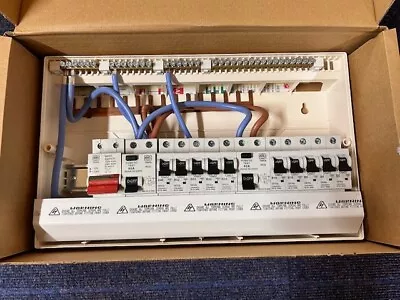 MK SENTRY K7666SP 16 Module Way Populated Consumer Unit - New 3 Available • £45
