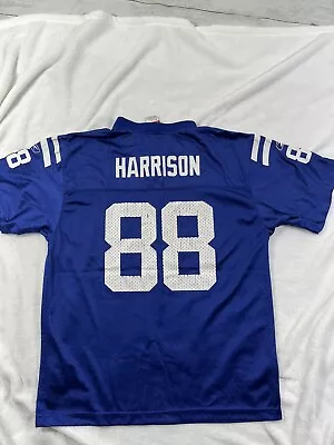 Vintage Reebok Marvin Harrison #88 Colts Jersey  NFL Youth Size XL • $13.59