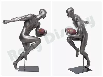 Male Mannequin Muscular Football Player Dress Form Display #MC-BRADY10 • $315