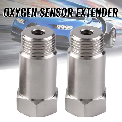 1pcs Straight 02 O2 Oxygen Sensor Extension Spacer Extender M18X1.5 45mm • $15.29