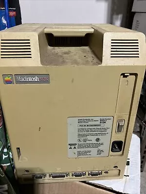 Vintage Apple Macintosh 512k M0001 E • $150