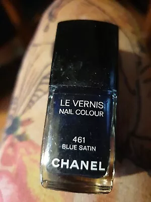 CHANEL Nail Colour Le Vernis Blue Satin 461 Ltd Edition  • £13