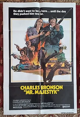 Mr Majestyk (1976) Movie Poster Charles Bronson • $95