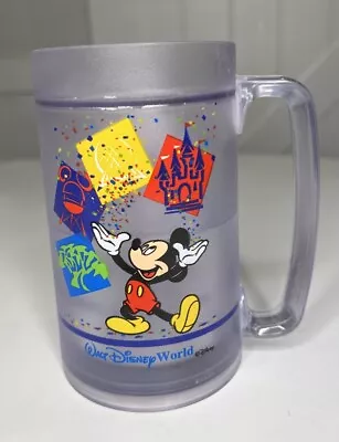 Walt Disney World  Parks Large Plastic Stein Frost Mug Cup W/ Liquid • $9.99