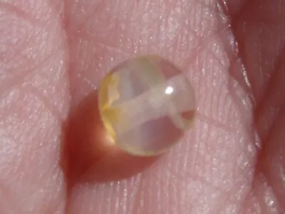 0.92 Ct. Round Cut Mexican Cantera Fire Opal Bead. • $45