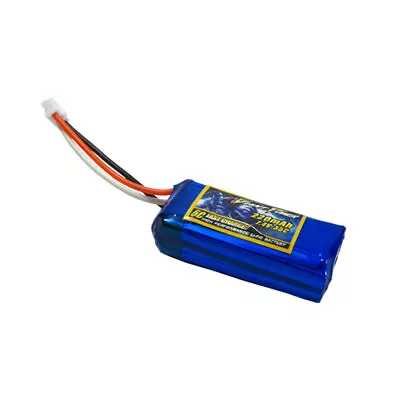 7.4V 2S 220mAh 35C LiPo Battery 130x Plug For Blade MCPX BL Micro RC Helicopter • $12.50