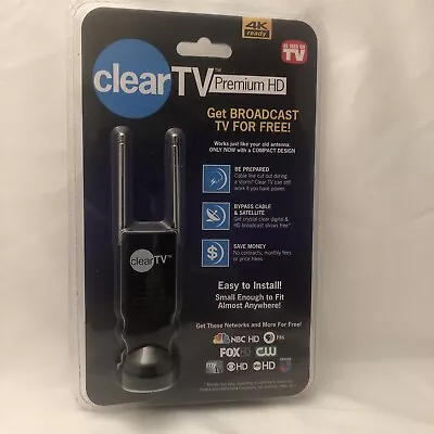 Clear TV Premium HD 4K Ready Antenna  Mini Get Broadcast Easy To Install L1610 • $14.99