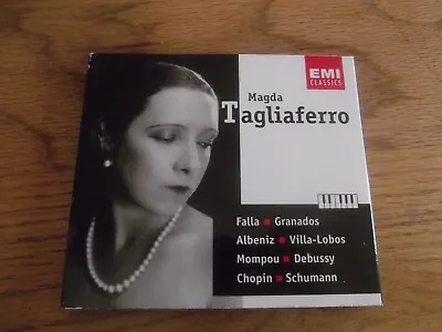 Magda Tagliaferro Piano Music - Falla Granados Albeniz Villa-Lobos Et Al (CD • $20
