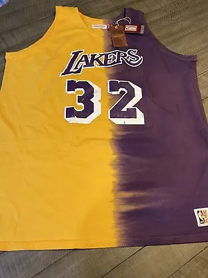 Los Angeles Lakers Men’s Mitchell & Ness Magic J. Jersey/Tank (3XLB) Retail $135 • $60