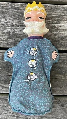 $125 • Buy Vintage Ideal 12” Mr Rogers Neighborhood King Friday Hand Puppet 1977 EUC