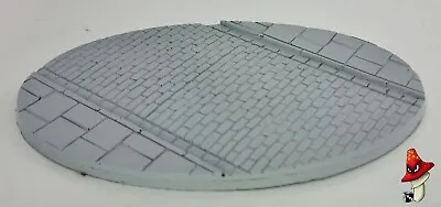 Cobblestone Road 170mm Oval Resin Base Scenic 40k WWII Table Top Wargames  • £11.99