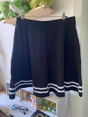 Dangerfield  Sailor Goth Skirt  [Size 10] Elastic Stretch Skirt Pre-Owned • $25