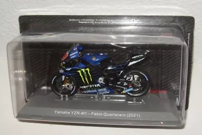 Fabio Quartararo (2021) Yamaha Yzr-m1 1/18 Motorcycle Gp Model • $48.02