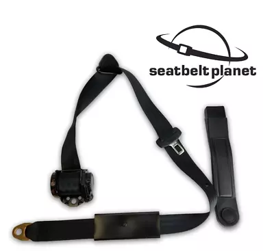 1989-1993 Mazda Miata Driver Passenger Seat Belt Front Black Red Tan 3-Point • $157.95