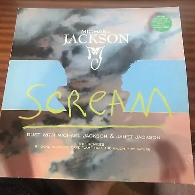 Michael Jackson - Scream Remixes 12” Vinyl • £10