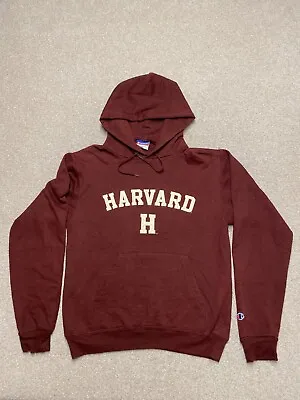 Champion Harvard Hoodie Size UK Small Jumper Brown University College • £7.99
