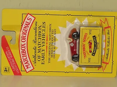 MATCHBOX A MOKO LESNEY SERIES No 52 MASERATI  LIMITED EDITION • $25