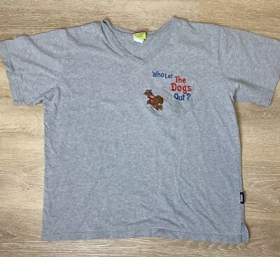 Vintage Scooby Doo Womans XL Who Let The Dogs Out Shirt • $24.95