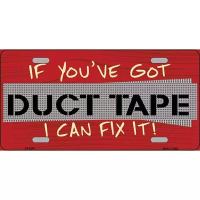 MINI Size 4 X2.2  License Plate Metal Sign For Home Duct Tape • $16.90