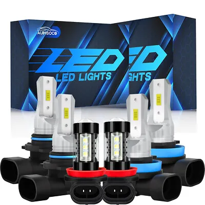 For MAZDA 3 2010 2011-2013 LED Headlight Bulbs Kit High / Low Beam + Fog Light • $46.99