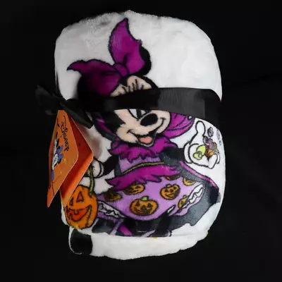 Disney Halloween Plush Throw Mickey And Minnie Mouse NWT • $45