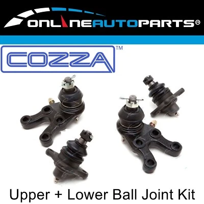 Upper + Lower Ball Joint Kit For Mitsubishi Pajero NH NJ NK NL 1991-2000 4X4 • $114.95