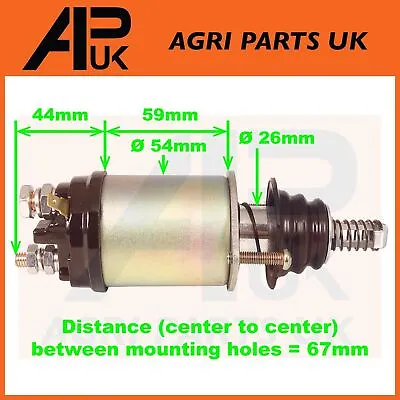 Starter Motor Solenoid For Case International IH 395 585 674 784 895 995 Tractor • £52.99