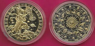 12 Constellationszodiacaquarius (the Water Carrier)coin Constellation Lucky G • $8