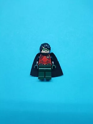 Lego DC Super Heroes Minifigure Robin - Dark Green Legs 76034! • $9.95