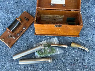 Antique Medical Quackery Device Made Out Of A Deacon Cigar Box • $150