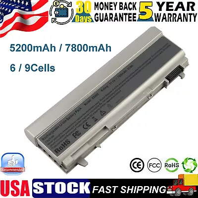 E6400 Battery For Dell Latitude E6410 E6500 E6510 Series Precision M4400 PT434 • $15.99