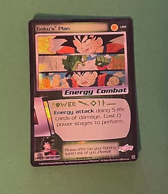 (D2) DBZ CCG Goku's Plan GKI Ultra Rare Dragon Ball Z UR2 • $99.99