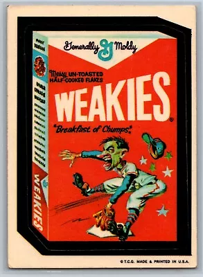 1973 Wacky Packages Weakies Series #1 VG/EX • $3.99