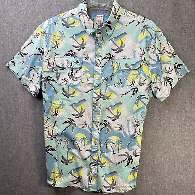 Vtg Mossimo Supply Co Men's XXL Short Sleeve Button Down Hawaiian Shirt SS8 • $7.84