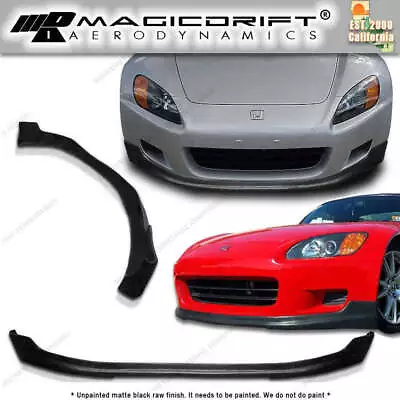 NEW GRS GEAR Front Bumper Lip Urethane Plastic For 00 01 02 03 Honda AP1 S2000 • $65