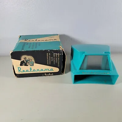 Viewmaster 35mm Viewer In Original Box Blue Realorama Vintage View Master #2001 • $10.97