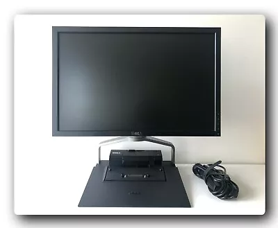 Dell E-Series Docking Station And Dell 22  P2210t LCD Monitor • $80