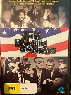 JFK : Breaking The News Region 4 DVD (John F Kennedy Assassination Documentary) • $28.95