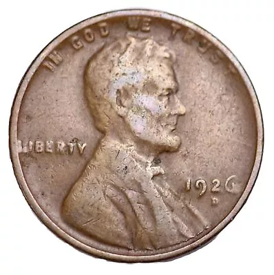 1926-D Lincoln Cent “Best Value On EBay” Free S&H W/Tracking • $3.99