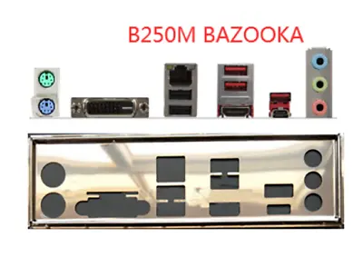 Backplate For MSI B250M BAZOOKA Motherboard IO Shield Plate I/o O Shield • $10.88