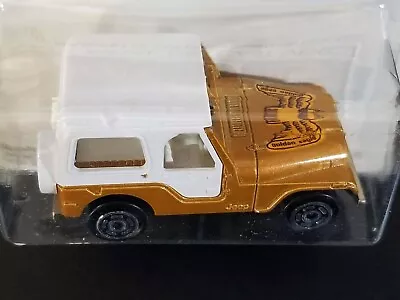 Majorette Jeep CJ5 / #268 / Gold White Top Golden Eagle Tampo / Made In France • $49.45