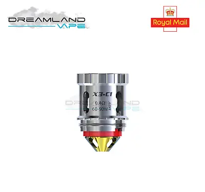 IJOY Captain X3 Tank X3-C1 Coil 0.4 Ohm Replacement Coil Head 3Pcs • £8.99