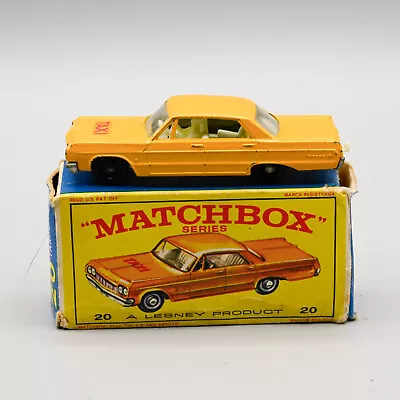 Matchbox 20C Chevrolet Impala Taxi BPW • $49