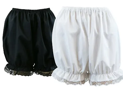 Victorian / Edwardian Bloomers With Lace Trim Fancy Dress Steampunk Pantaloons • £9.50